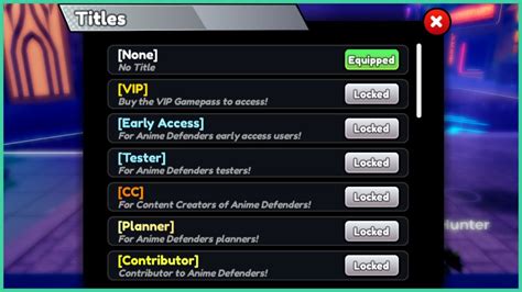 Anime Defenders Challenges Guide Rewards And Rules Gamezebo