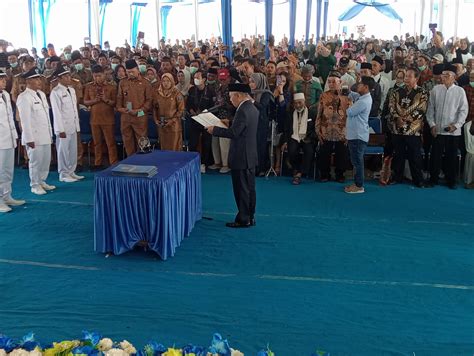 Pelantikan Dan Pengambilan Sumpah Kepala Desa Terpilih Di Kabupaten OKI