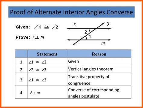 Transitive Property Worksheets