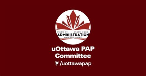 UOttawa PAP Committee Instagram Facebook Linktree