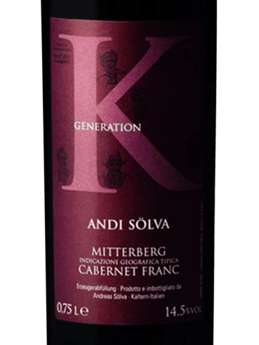 Weingut Andi Sölva Generation K Mitterberg Cabernet Franc Vivino