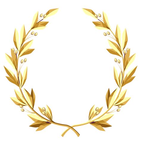 Transparent Gold Wreath Png Clipart Picture Gold Wreath Gold Picture