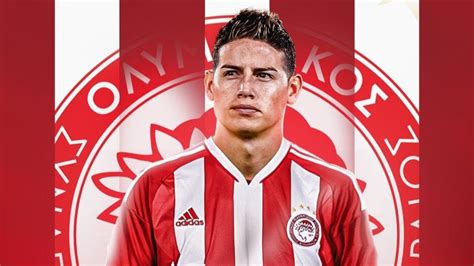 Former Real Madrid star James Rodríguez joins Olympiacos FC The Greek