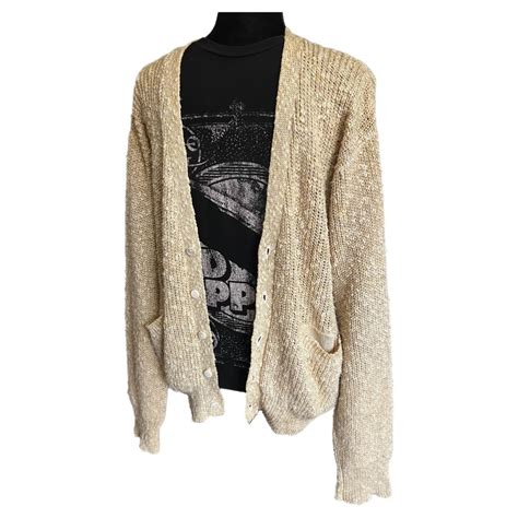 Kurt Cobain Cardigan Mens Vintage Sweater Chunky Etsy