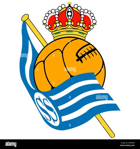 Logo of Spanish football team Real Sociedad San Sebastian Stock Photo ...