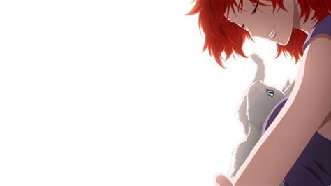 Papel De Parede Ruiva Anime Meninas Anime Fundo Branco Desenho