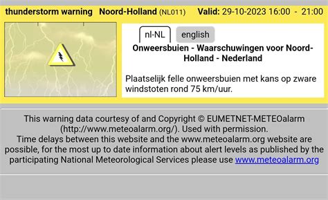 Medemblik Praat Vanmiddag En Vanavond Code Geel Vanwege Onweersbuien