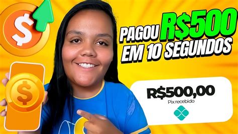 Pagou Vezes R No Pix Em Segundos Site Para Ganhar Dinheiro