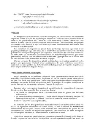 Construction Sociale De L Intelligence PDF