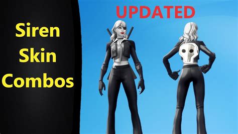 Updated Siren Skin Combos In Fortnite Youtube