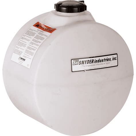 Snyder Industries Horizontal Sprayer Tank — 25 Gallon Capacity