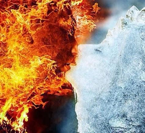 Fire And Ice Kiss Fantasy World Fantasy Art Urban Fantasy Fire N Ice Twin Flame Love Twin