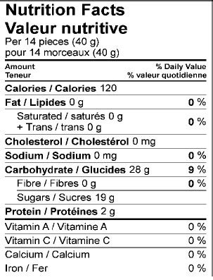 Sour Gummi Bears David Roberts Food Corp