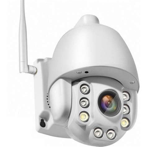 Camera Surveillance Rotative Carte Sim 3g Et 4g Controlable Zoom X5