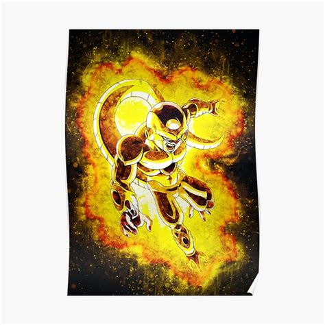 "Frieza Dragon Ball Fanart" Poster for Sale by Spacefoxart | Redbubble