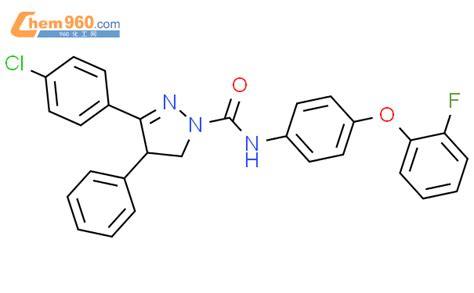 103081 55 6 1H Pyrazole 1 Carboxamide 3 4 Chlorophenyl N 4 2