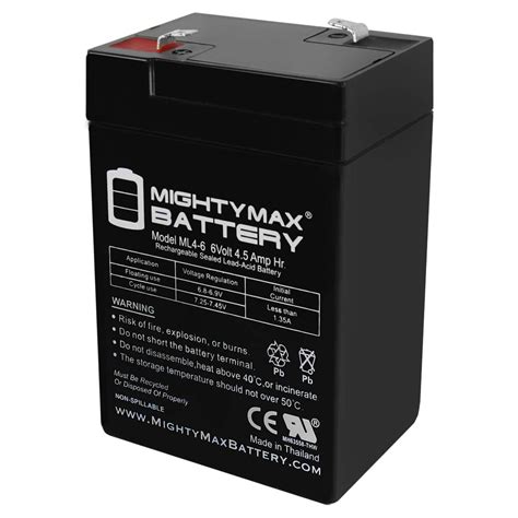 Mighty Max V Ah Sla Universal Battery Replacement For Ritar Rt