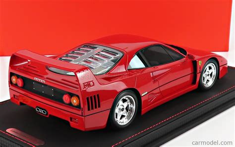 BBR MODELS P18151GA VET Masstab 1 18 FERRARI F40 1987 CON VETRINA