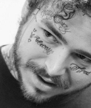 75+ Post Malone Tattoos with Meanings (2022) including New Cool Hidden ...