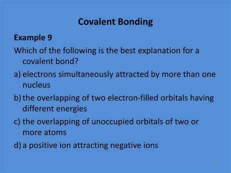 PPT Chapter 9 Chemical Bonding CHM 1045 Bushra Javed PowerPoint