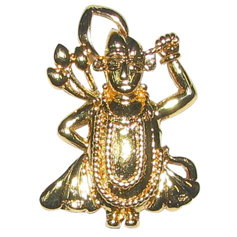 Ashtadathu Ashtalogam Ashtaloha Shrinathji Pendant Inch Matt Finish