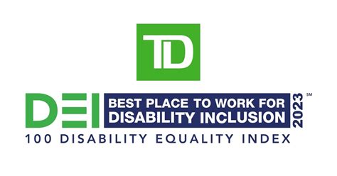 Td Bank Recognized As A Best Place To Work For Disability Inclusion