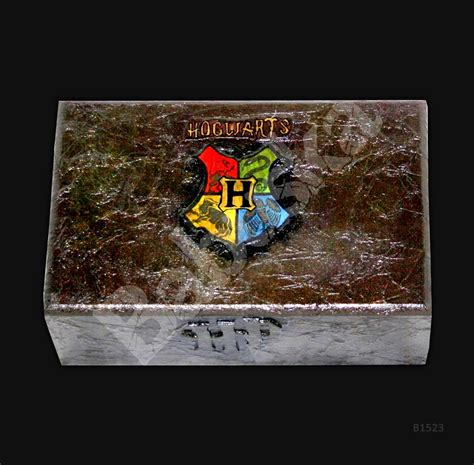 Cofre Hogwarts Especial Harry Potter Piezas De Madera