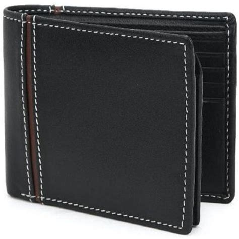 Black Leather Bifold Wallet At Rs 170 Piece Mens Leather Wallets In