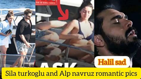 S La Turkoglu And Alp Navruz New Romantic Pics Viral Halil Sad Youtube