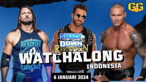 Watchalong Indonesia Wwe Smackdown January Youtube