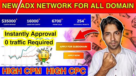 Best Adx Network For All Type Domain High Cpc Cpm Google Adx Easy