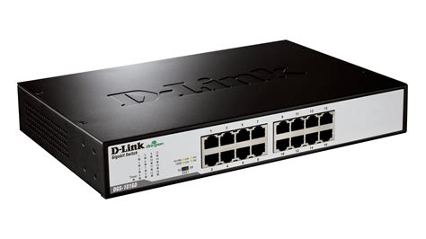 D Link DGS 1016D 16 Port Gigabit Unmanaged Desktop Switch Help Tech