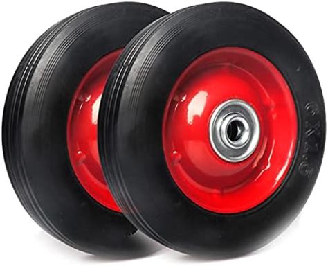 Amazon Pack Ar Pro X Flat Free Solid Rubber Wheel