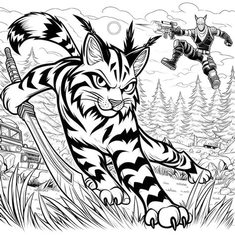 Fortnite Coloring Pages - 48 Action-Packed Coloring Sheets