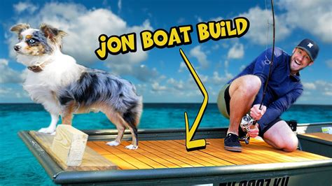 Jon Boat BUDGET Build How To Build A Casting Deck YouTube