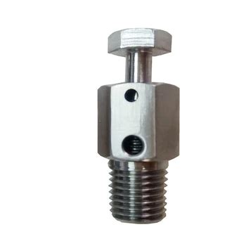 Stainless Steel Bleeder Valve Npt Hydraulic Air Bleed Valve Buy