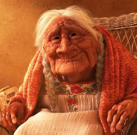 Mama Coco From Coco Cartoon Grandma Old Women Boys Fade Haircut