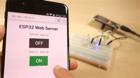 ESP32 Arduino Web Server