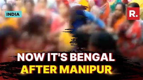 Bengal Bjp Stages Demonstrations Over Assault Stripping Of Two Women