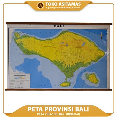 Jual Peta Bingkai Provinsi Bali Bingkai Shopee Indonesia