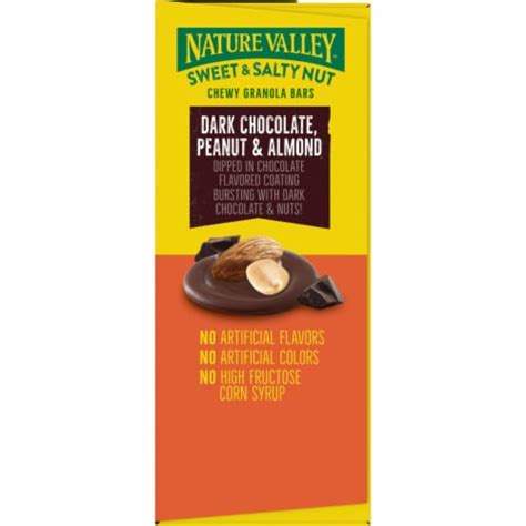 Nature Valley Sweet And Salty Dark Chocolate Peanut Almond Nut Bars