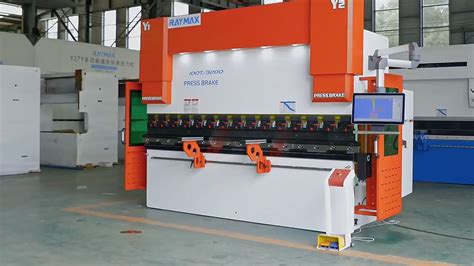 125t Cnc Servo Hydraulic Press Brake Machine For Sheet Metal Bending Raymax Videos