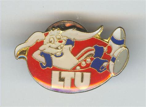 Ltu International Airways German Defunct Logo Badge Ebay