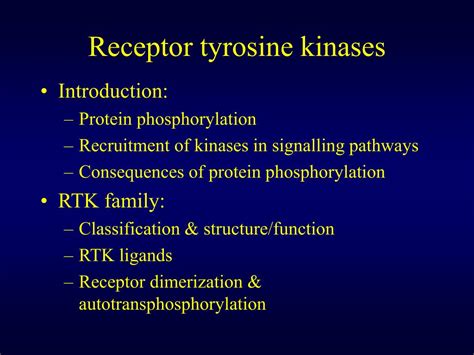 Ppt Receptor Tyrosine Kinases Powerpoint Presentation Id755146