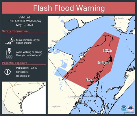 Nwsflashflood On Twitter Flash Flood Warning Including Rockport Tx