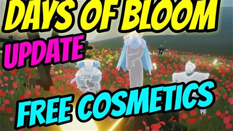 UPDATE COSMETICS DAYS OF BLOOM SKYCOTL YouTube