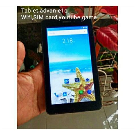 Jual Tablet Advan E1c Wifi Kartu 2 Android Second Bekas Normal Original