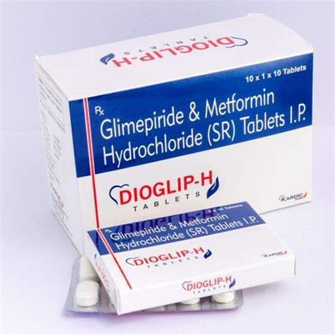 Glimepiride Metformin Hydrochloride Tablet At Rs Box D Formin In