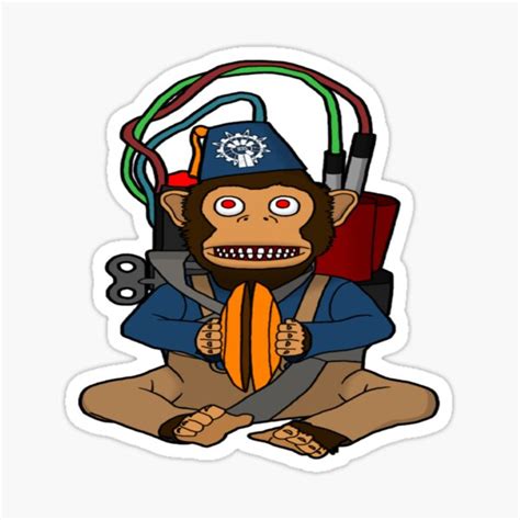 Monkey Bomb Cod Sticker For Sale By Diyas Redbubble