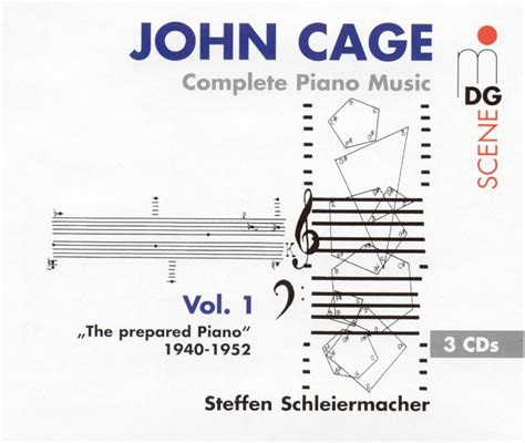 Cage Complete Piano Music Vol The Prepared Piano J Cage Cd